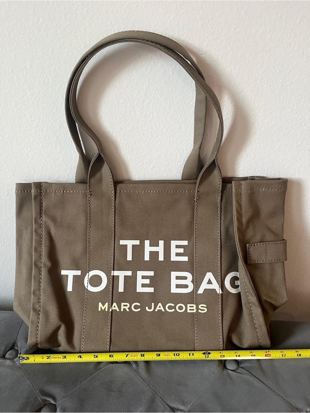Marc Jacobs The Tote Bag Large Slate Green